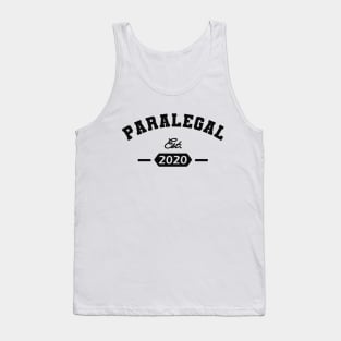 Paralegal est. 2020 Tank Top